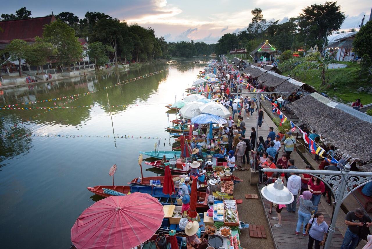 Talad Nam Klong Hae Resort Hat Yai Eksteriør billede